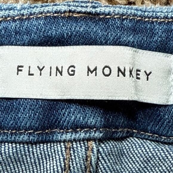 Flying Monkey distressed ankle jeans womens‎ 25 grunge classic streetwear urban - Picture 3 of 10
